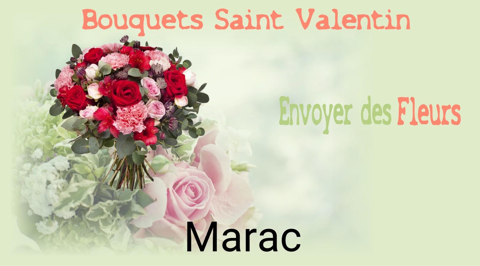 Roses de Saint-Valentin livrées à Marac